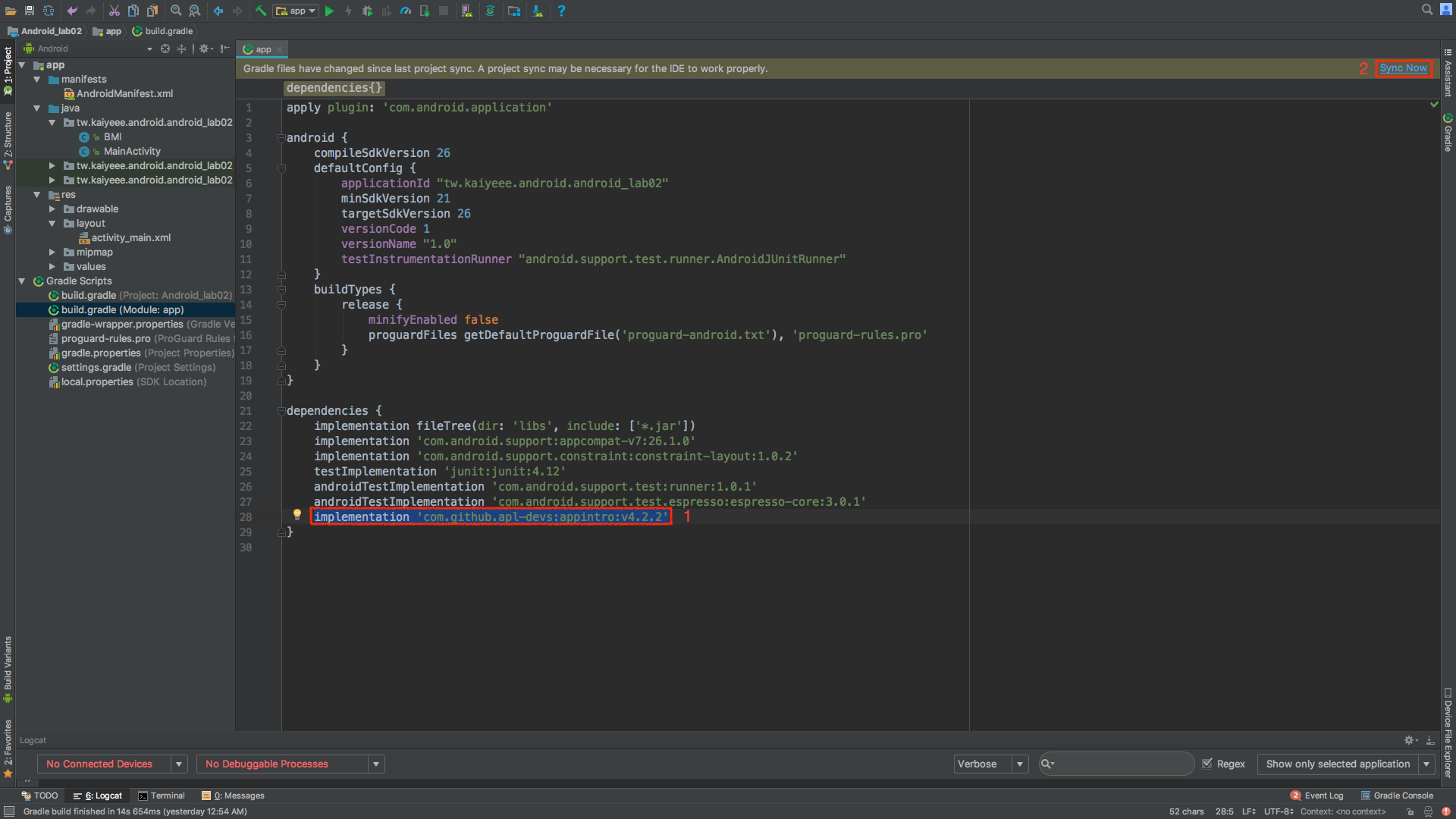 add the dependency